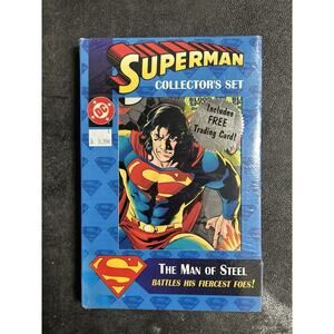 Superman The Man of Steel 1995 6 Issue Collector's Set DC Universe Logo Sealed